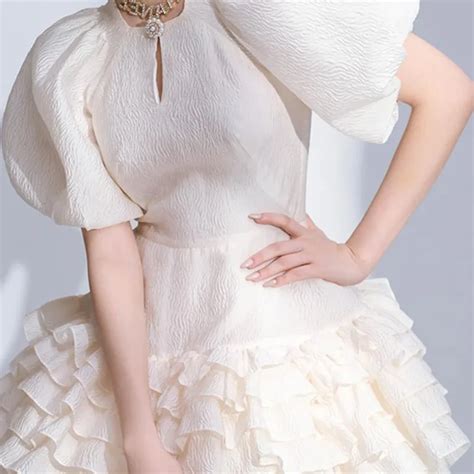 Женские однотонные летние платья с высокой талией, элегантное ...