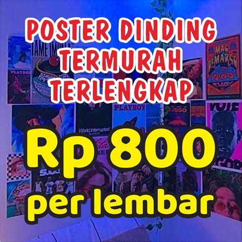 Jual Poster Dinding Aesthetic Poster Kamar Poster Estetik Shopee
