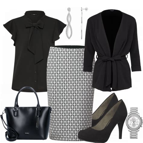 Businesslady Frauen Outfit Komplettes Klassische Blazer G Nstig