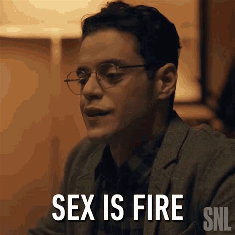 Sex Is Fire Rami Malek Sex Is Fire Rami Malek Saturday Night Live Discover Share GIFs