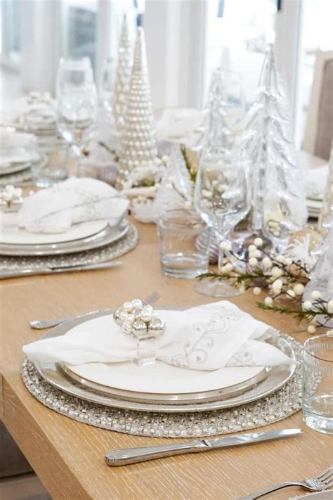 Glass Christmas Tree Centerpiece - Fashionable Hostess