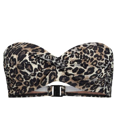Damen Bikini Oberteil Leo Bandeau