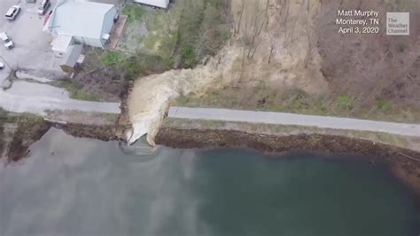 Dam Break Sends Water Gushing Into Yards Videos From The Weather Channel