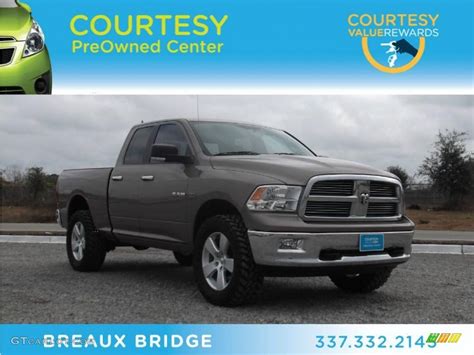 2010 Austin Tan Pearl Dodge Ram 1500 Big Horn Quad Cab 4x4 74434407