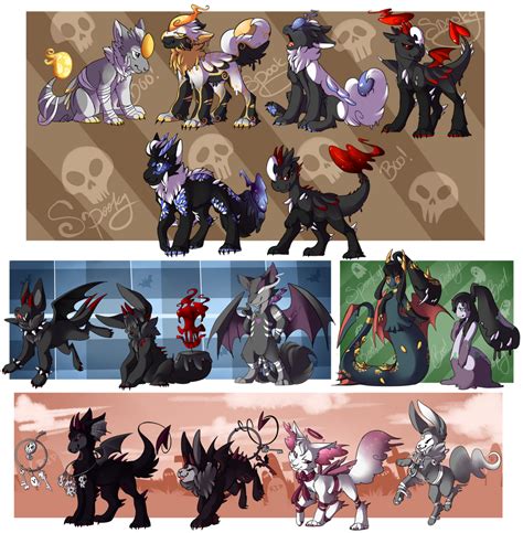 Pkmn Halloween Clutches Pt2 Closed By Collywobblies On Deviantart