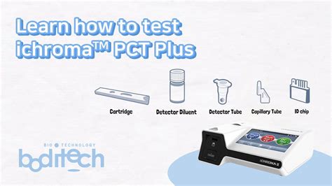 Ichroma PCT Plus Test Procedure YouTube