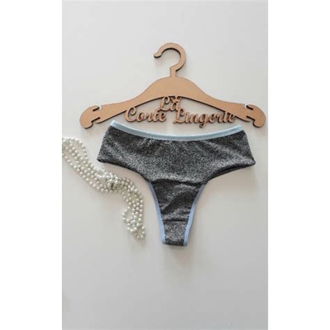 Kit 10 Calcinhas Fitnes Cintura Alta Fio Dental Lingerie Modeladora Shopee Brasil