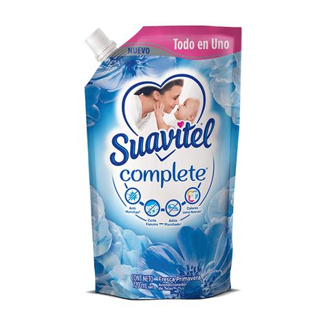 Suavizante Fresca Primavera Complete Suavitel 720 Ml