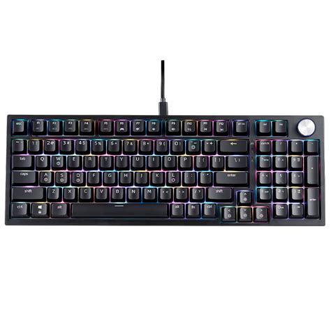 Teclado Gamer Mec Nico Xpg Sorcerer Rgb Usb Switch Red Negro Hot Swap Sorcererrd