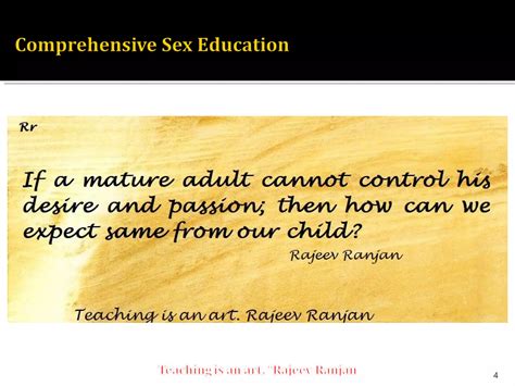 How To Teach Sex Education In School PPT