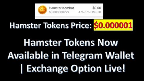 Hamster Tokens Price Hamster Tokens Exchange Limit Is