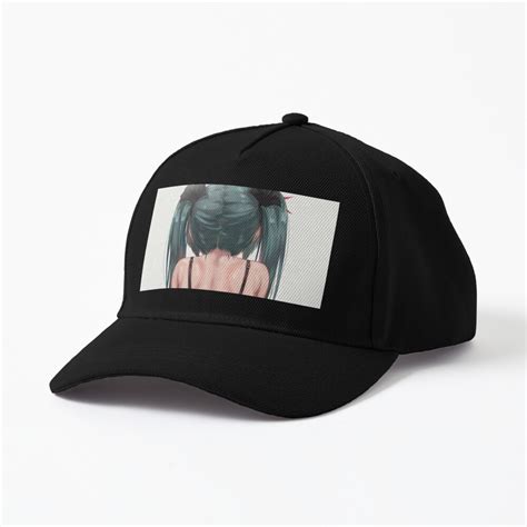 Hot Hatsune Miku Vocaloid Sexy Lewd Anime Hentai Girl Booty Butt Ass Panties Thighs Cap By
