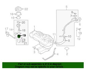 31112-3Q500 - Fuel Filter - 2010-2013 Hyundai | World OEM Parts Hyundai