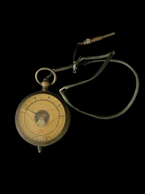 Antique Voltmeter Master Clockmakers