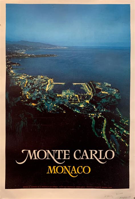 Monte Carlo Monaco Poster – Poster Museum