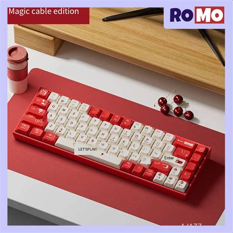 Ajazz Ak Gaming Mechanical Keyboard Keys Wired Customization Gasket Hot Swap Keyboard Rgb