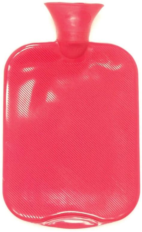 Finesse Thermoplastic Latex And Rubber Free Double Rib Hot Water Bottle With Secure Stopper