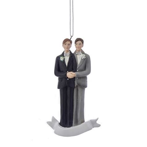 Same Sex Marriage Personalized Wedding Ornaments Canada RetroFestive A