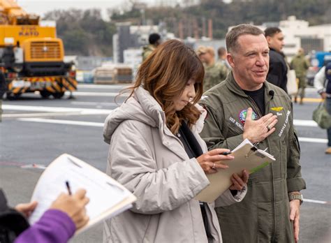 DVIDS Images Commander Fleet Activities Yokosuka Hosts 2024 Spring