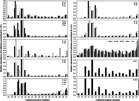 The Relative Abundance Of N Alkanes In All Investigated Soil Samples