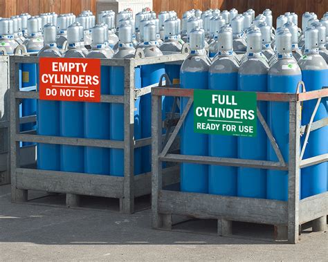 Gas Cylinder Storage Safety