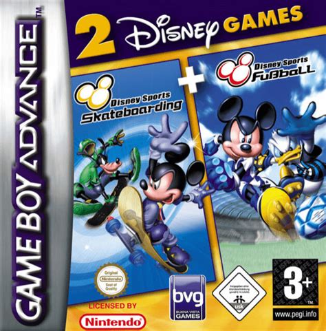 Buy 2 Disney Games: Disney Sports Skateboarding + Disney Sports Fußball for GBA | retroplace