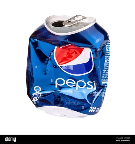 Soda can crushed Cut Out Stock Images & Pictures - Alamy