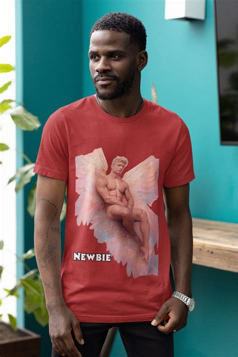 Newbie Fairy Unisex Tee Mesmerizing Fairy Fashion Naked Male Fairy Nearly Nude Virgin