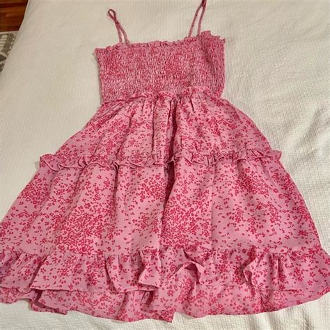 Dresses Vici Pink Smocked Mini Dress Poshmark