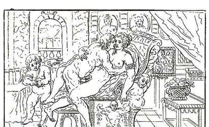 Erotic Book Illustrations Trio Cabinet Of Amor And Venus ZB Porn