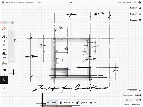 Architectural Design Sketching On The IPad Concepts App Infinite