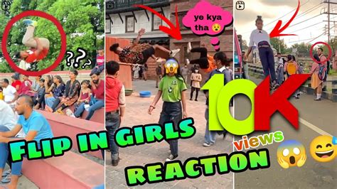 Insta Reels Public Reaction Flip 😳girls Reaction 🙈😜new Video 2022