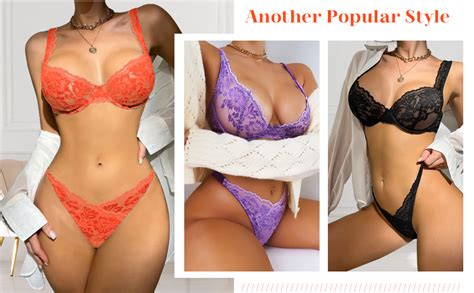 Amazon Lilosy Sexy Floral Lace Underwire Push Up Lingerie Set Clothing Shoes Jewelry