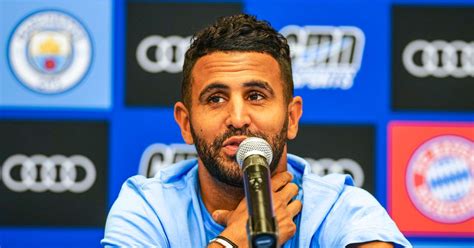 Riyad Mahrez Claims He Was Never Worried About Man City Transfer