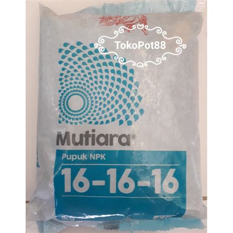 Jual Pupuk NPK Mutiara / NPK Mutiara 16-16-16 / Pupuk Seimbang | Shopee ...