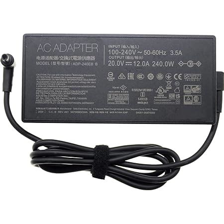 Amazon 240W ADP 240EB B 20V 12A AC Adapter Power Supply For ASUS