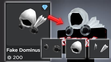 New Fake Roblox Dominus Exact Copy🤯 Youtube