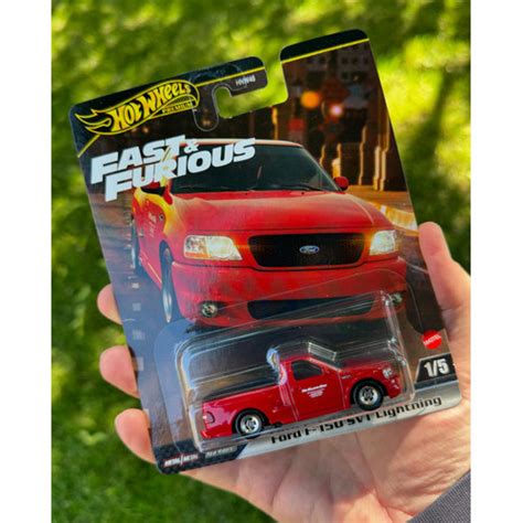 Jual Hot Wheels Premium Fast And Furious Ford F 150 SVT Lightning Merah Original Kota Surabaya