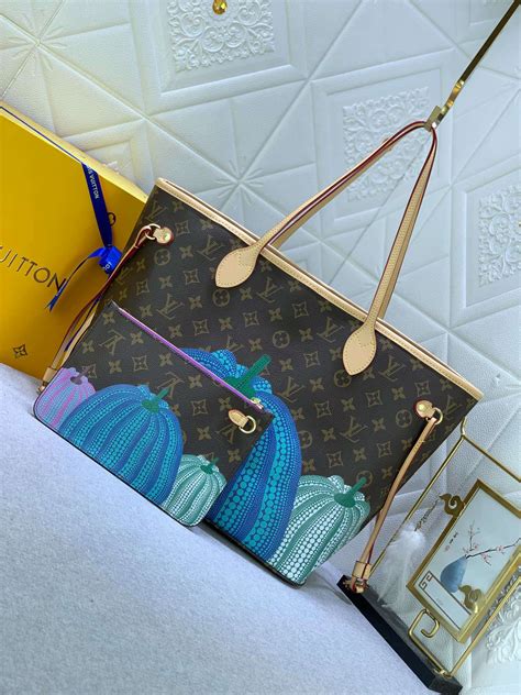 Louis Vuitton Lv X Yk Neverfull Mm Bag Brown For Women 122in31cm M46468 Dealsy