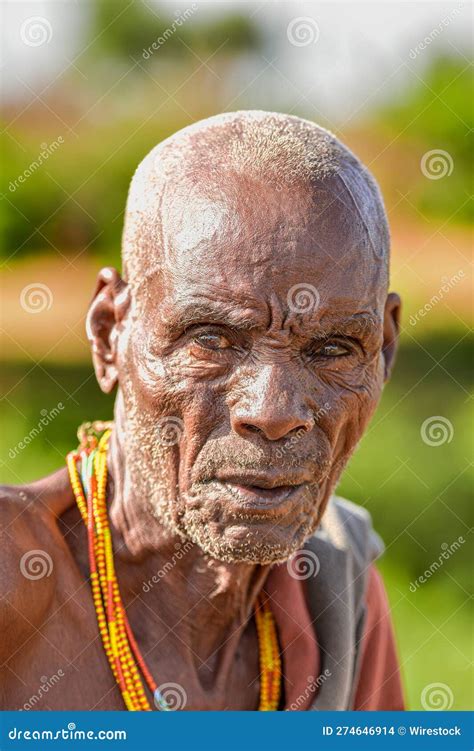 A Vertical Shot of a Senior African American Male from the Traditional ...