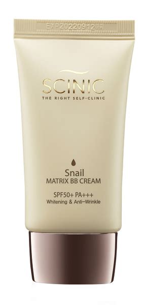SCINIC BB-крем с муцином улитки SNAIL MATRIX BB CREAM SPF 50+ PA ...