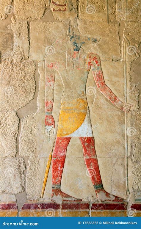 Anubis - Ancient Egypt Color Image Royalty Free Stock Photo - Image ...