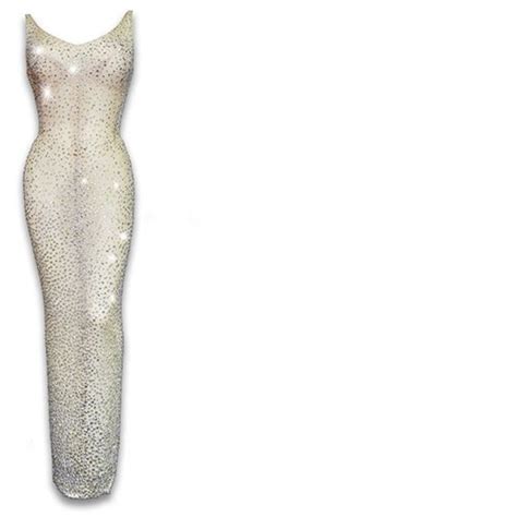 Marilyn Monroes Nude Gown That Kim K Wore At The Met Is The Worlds
