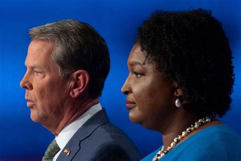 Kemp And Abrams Quarrel On Policy In Georgia Governor Debate