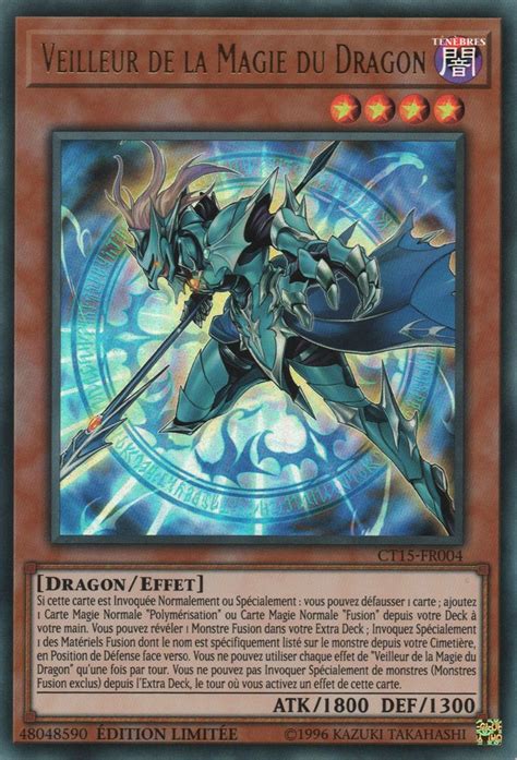 SDAZ FR015 Veilleur De La Magie Du Dragon Yu Gi Oh