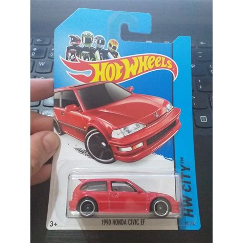 Jual Hot Wheels Honda Civic Ef Merah Error Tampo Polos Shopee Indonesia