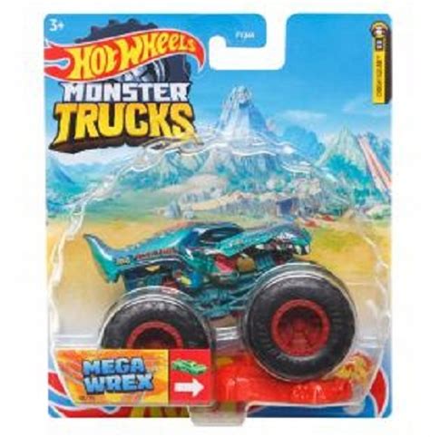 MEGA WREX Hot Wheels Rekin Samochodzik Truck Monster Trucks 12746610023 Oficjalne Archiwum