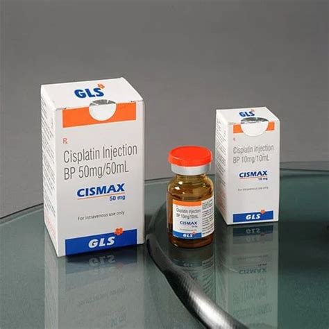 Cisplatin Mg Gls Pharma Ltd Cismax Mg Injection Packaging Box