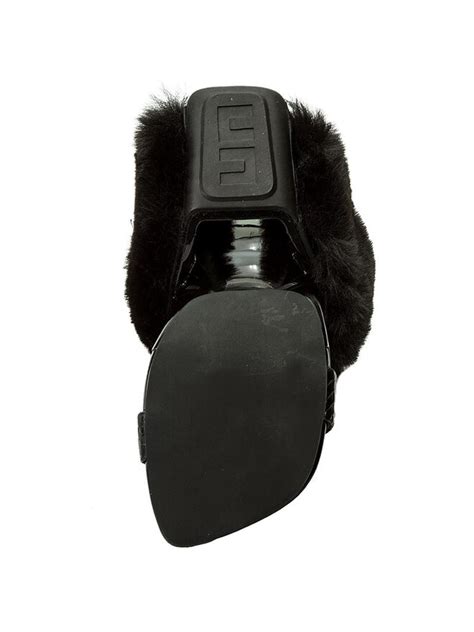 Pantoletten United Nude Loop Hi Schwarz Eschuhe De