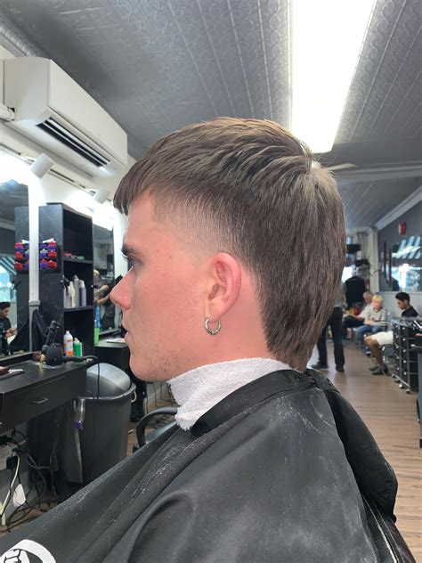 Skin Fade Mullet Haircut
